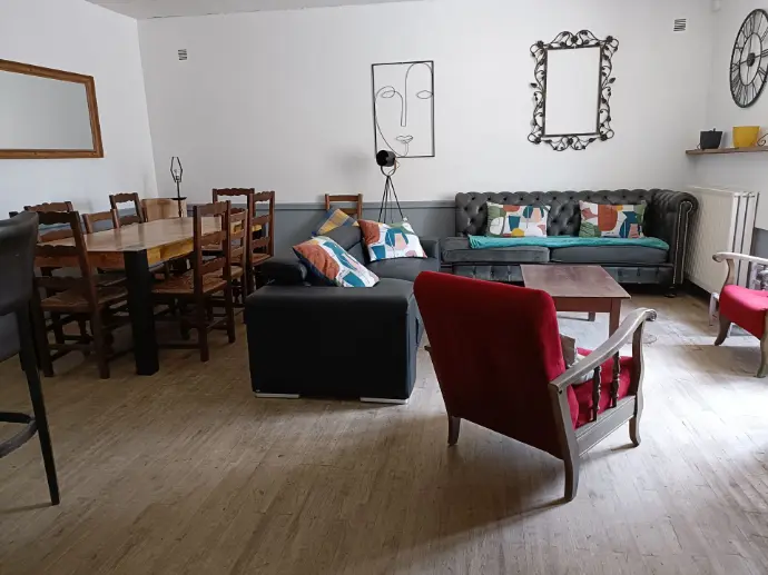 salon salle à manger bar